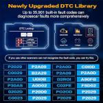 Osilly Professional OBD2 Car Scanner Diagnostic Tool, Enhanced V520 Vehicle OBDII/EOBD Check Engine with Read/Erase Fault Code, Auto Code Reader Scanner, Universal for Cars After 1996