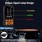 Osilly Professional OBD2 Car Scanner Diagnostic Tool, Enhanced V520 Vehicle OBDII/EOBD Check Engine with Read/Erase Fault Code, Auto Code Reader Scanner, Universal for Cars After 1996