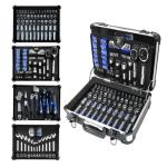 Prostormer Mechanic Tool Set, 240-Pieces Universal Household Auto Repair Tool Kit with Heavy Duty Aluminium Tool Box