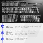 Prostormer Mechanic Tool Set, 240-Pieces Universal Household Auto Repair Tool Kit with Heavy Duty Aluminium Tool Box