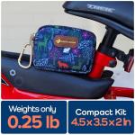 KeepGoing Small Travel First Aid Kit Kids – 60 Pc. Mini First Aid Kit for Purse, Diaper Bag, & Backpack with Latex-Free Bandages – 4 Oz., & 4.5 x 3.5 x 2 in, TSA-Approved