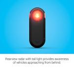 Garmin 010-02376-00 Varia RTL515, Cycling Rearview Radar with Tail Light, Visual and Audible Alerts for Vehicles Up to 153 Yards Away