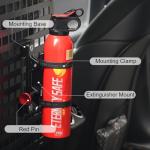 MOLLE Panel Fire Extinguisher Mount Kit-Quick Release Car Fire Extinguisher Mount Bracket for 1-2in Tactical Rigid MOLLE Panel Holes.Fire Extinguisher Holder Fits MOLLE Panels Accessories for Vehicle.