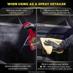 Meguiar's Quik Detailer, Mist & Wipe Car Detailing Spray, Clear Light Contaminants and Boost Shine with a Quick Detailer Spray that Keeps Paint and Wax Looking Like New, 32 oz