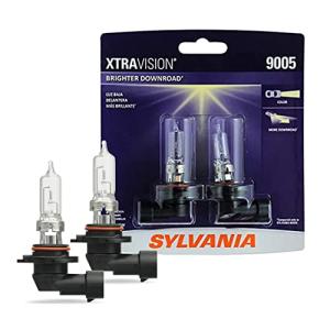 SYLVANIA 9005 XtraVision Halogen Headlight Bulb, (Contains 2 Bulbs)