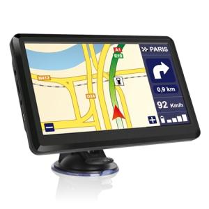 Car GPS Navigation GPS Navigation for Truck & RV & Car, Driver Alerts, Turn-by-Turn Directions, 2025 Map with Free UpdateMap