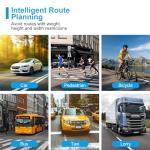 9'' GPS Navigator for Car Truck RV - Touchscreen Navigation System with Sun Visor, 2025 North America Maps Free Lifetime Updates, Voice Guidance, Speed Alert, GPS Navigation for All Vehicles