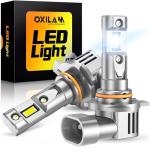 OXILAM 9012 LED Bulb HIR2 Bulb, 40000LM 60W, Ultra-Bright, 5 Min Quick Install, 50000H Lifespan, No Flicker, 99% Compatibility
