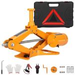 ROGTZ Electric Scissor Car Jack Kit, 3Ton 12V Portable Auto Car Lift with 17.7" Range for SUV/Sedan, Floor Jack for Tire Change & Roadside Emergency