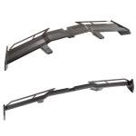 NARPES Universal Rear Window Roof Spoiler Wing Gloss Black Compatible with Most Hatchback/SUV/Wagon Hatch Mount