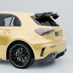 NARPES Universal Rear Window Roof Spoiler Wing Gloss Black Compatible with Most Hatchback/SUV/Wagon Hatch Mount