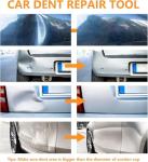 JONURMAFY 3 Pack Car Dent Remover Tool for Car, Car Dent Puller Kit Auto Body Dent Remove, Suction Cup for Car Dent Repair Kit, Car Dent Removal Kit Body Repair Dent Removal Tools (Black+Orange)