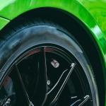 Tire Valve Stem Cap Cover - (5 Pack) Tire Air Cap Metal with Plastic Liner Corrosion Resistant Leak-Proof American Flag for Car Truck Motorcycle Bike Grey