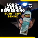 Meguiar’s Air Re-Fresher Odor Fighting Spray - New Car Scent - Convenient Car Air Freshener that Instantly Fights Odors and Leaves Behind a Long-Lasting New Car Scent, 8 Oz Trigger Spray