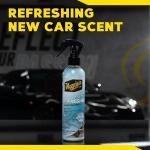 Meguiar’s Air Re-Fresher Odor Fighting Spray - New Car Scent - Convenient Car Air Freshener that Instantly Fights Odors and Leaves Behind a Long-Lasting New Car Scent, 8 Oz Trigger Spray
