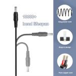 6V Charger for Ride On Toys, Bumper Cars & Electric Vehicles - Compatible with Flybar,Kidzone,Unicorn,Best Choice Products SUV,Huffy,Dynacraft,Kid Trax,Hello Kitty 6 Volt Charger for Kids Motorcycle