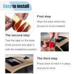 10PCS Rear Diffuser Car Shark Fin Spoiler Kit, Black Mini Spoiler Roof Wing, Auto Rear Tail Wing Compatible with Air Vortex Generator, Universal Car Decoration Accessories (Black)