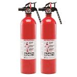 Kidde Multipurpose Fire Extinguishers, 2 Pack, Red