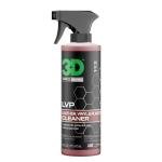 3D LVP Interior Cleaner - Removes Dirt, Grime, Grease, Oil & Stains from Leather, Vinyl & Plastic - Great for Seats, Steering Wheels, Door Panels, Dashboards - Car, Office, Home Use 16oz.