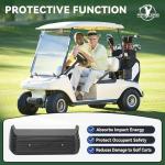 Panglong Golf Carts DS Front Bumper, Fits Club Car 1993-up Gas and Electric,1016868