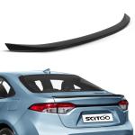 SCITOO Spoiler Wing Fits for 2020-2022 for Toyota Corolla Matte Black Rear Trunk Spoiler Wing