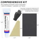 (2-Pack) Calvana Car Body Filler Repair Kit, Automotive Putty Scratch Filler, Quick-Drying Formula for Minor Touch-ups, Ideal for Car Paint Scratch Removal and Rust, Includes Repair Tools