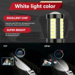 Slykew 2 PCS H11/H8 Car LED Fog Light Bulbs, 6500K White Bright Anti-fog Lights, Universal for Most Cars