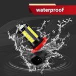 Slykew 2 PCS H11/H8 Car LED Fog Light Bulbs, 6500K White Bright Anti-fog Lights, Universal for Most Cars