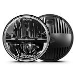 UNI-SHINE 2PCS 7-Inch LED Headlights - DOT Approved, Hi/Lo Beam, Compatible with Jeep Wrangler, Chevy, and Miata - Plug and Play