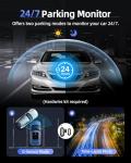 Dash Cam Front 4K - 1.5" IPS Display & 5G WiFi & 64G Card, 360° Rotation Mini Dashcam, Car Camera with WDR Night Vision, 24H Parking Mode, G-Sensor, Loop Recording,170° Angle, Dash Camera for Cars