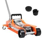 Donext 2.5 Ton Steel Floor Jack, Low Profile Hydraulic Racing Floor Jack with Single Piston Lift Pump, Lifting Range 3-3/8" - 14-15/16"