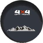 Aolowewin for Honda CR-V, Suzuki, Toyota Cars Spare Tire Cover, Spare Wheel Cover, Waterproof Dust-Proof Anti-UV Tire Cover Protector (S Size: 205/65R15, 215/60R16)