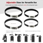 Car Fire Extinguisher Mount Holder - Quick Release Fire Extinguisher Bracket for Jeep Wrangler JT, TJ, JL, JKU, UTV, Polaris RZR, Ranger, Can-Am X3, Yamaha, ATV, Tractor – Corrosion-Resistant