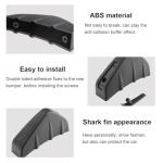 KVAEY 4-Piece Car Spoiler Wing Diffusers, Universal Bumper Lip Splitters for Vehicles (Black)