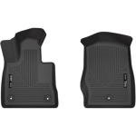 Husky Liners Weatherbeater Floor Mats | Fits 2020-2025 Ford Explorer | Front Row, 2-pc Black - 18681