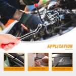 GOOACC 941Pcs Car Retainer Clips and Auto Body Fasteners Assortment-30 Most Popular Sizes Nylon Bumper Fender Rivets with 10 Cable Ties for Ford GM Toyota Honda Chrysler Benz Nissan, etc.