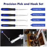 JNLK 352pcs Trim Removal Tool, Pry Tool, Door Panel Removal Tool Kit, Clip Tool, Fasteners Removal Tool with Car Retainer Body Clips Set, Blue