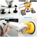 Bitlyle Dent Puller Hail Remover Kits,129pc Professional Car Paintless Dent Removal Tools,Slide Hammer 2 in 1 T-Bar, Adjustable Dent Lifter,Bridge Puller for Auto Body SUV Dings Damage DIY Removal