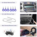 JNLK 352pcs Trim Removal Tool, Pry Tool, Door Panel Removal Tool Kit, Clip Tool, Fasteners Removal Tool with Car Retainer Body Clips Set, Blue