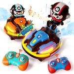 Eohemeral 2 Pack RC Cars Toys for Toddlers|Remote Control Bumper Cars Toys with Music & Light & Spray for Kids|Birthday Gift for 3 4 5 6 7 8 Year Old Boys