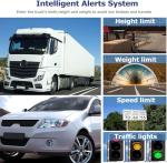 GPS Navigator for Car Truck RV, Latest 2025 Map, 7 inch Touch Screen Real Voice Spoken Turn-by-Turn Direction Reminding Navigation System for Cars, Vehicle GPS with Speed and Red Light Warning