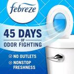 Febreze Small Spaces Air Freshener, Odor-Fighting, Plug In Alternative, Air Fresheners for Home and Bathroom and Kitchen, Closet Air Fresheners, Light Lavender Scent, 2 Count