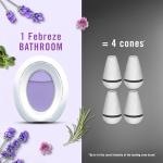 Febreze Small Spaces Air Freshener, Odor-Fighting, Plug In Alternative, Air Fresheners for Home and Bathroom and Kitchen, Closet Air Fresheners, Light Lavender Scent, 2 Count