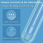 Anti-Collision Bumper Guard Protector Clear Strips, Adhesive Bumpers for Furniture, Cabinets & Wall Protector, Universal Car Door Edge Guards, Reusable Transparent Airbag Cushioning, 4PCS