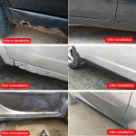 13ft*3.15in [Side] [Skirt]s Protector, [Universal] Rubber [Anti]-[Scratch Edge Guards for Cars, Sedans, Truck, SUV Bumper (Black)