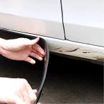 13ft*3.15in [Side] [Skirt]s Protector, [Universal] Rubber [Anti]-[Scratch Edge Guards for Cars, Sedans, Truck, SUV Bumper (Black)