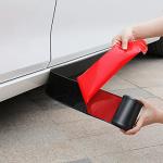13ft*3.15in [Side] [Skirt]s Protector, [Universal] Rubber [Anti]-[Scratch Edge Guards for Cars, Sedans, Truck, SUV Bumper (Black)