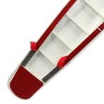 Jiozermi 4PCS Anti-Collision Patch Bumper Guard Strip Scratch-Resistant Bumper Protector Trim Bumper Protector Strip Universal for Cars SUVs Trucks（White）