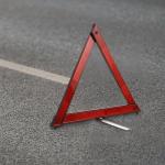 Healvian Warning Triangle, 3pcs Foldable Safety Triangle Triple Warning Kit Warning Triangle Reflector Roadside Hazard Sign Triangle Symbol for Emergency Car