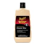 Meguiar's Professional Cleaner Wax M0616 - Swirl and Scratch Remover, Car Polish, and Car Wax in One Liquid - One-Step for Professional Detailing, 16 Oz (Packaging May Vary)